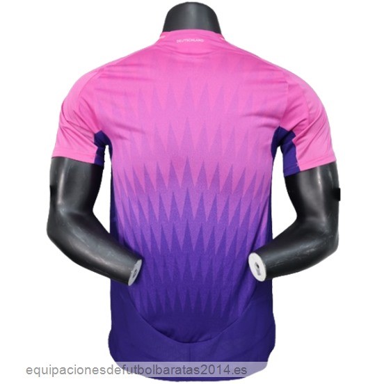 Nuevo Jugadores 2ª Camiseta Alemania 2024 Purpura Baratas